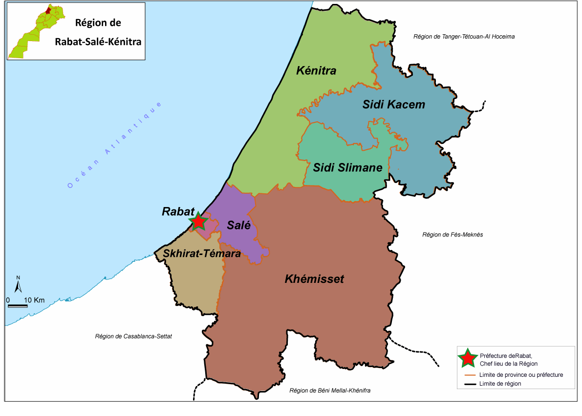 Zone d'intervention Oujda - Saïdia